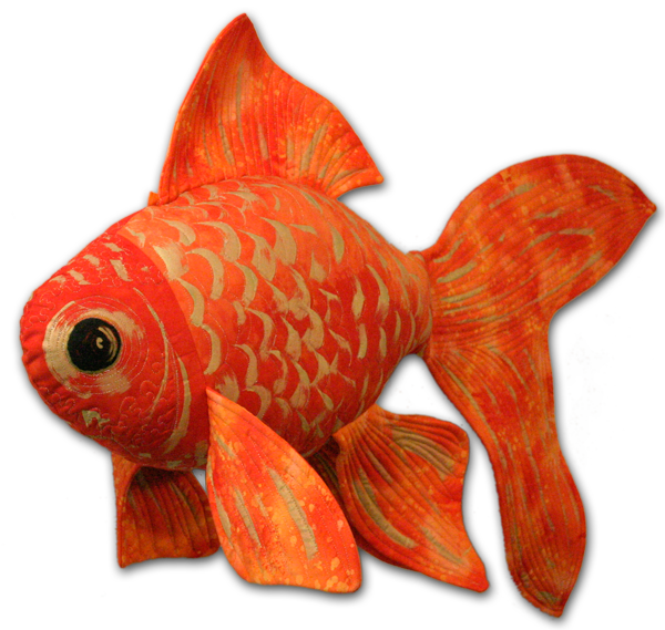 soft-sculpture Goldfish
